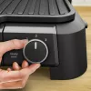 Tefal SuperGrill 3-in-1 GC510DE0 Parrilla de contacto, 2000 W, plata/negro