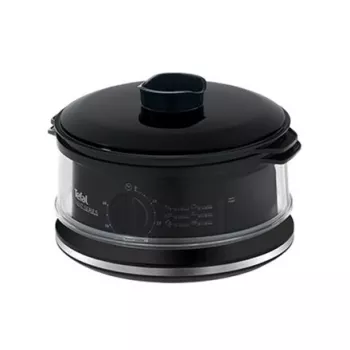 Tefal Convenient VC140135 Vaporera, 2 cestas, 6 L, 900 W, negra