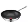TEFAL wok de Jamie Oliver Cook Smart (acero inoxidable/negro, Ø 28 cm)