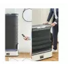 TEFAL YT4050E1 armario de vapor automático, 1800 W, depósito de 2 L, 3 programas, pantalla táctil, plegable, blanco