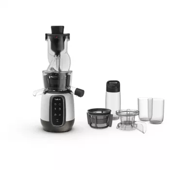 TEFAL ZC605D38 licuadora lenta 150W Cold Press 35 RPM plata/negro