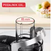 Exprimidor centrífugo Tefal ZE660D10 800 W negro/plata