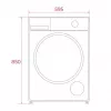 TEKA WM 20841 W PL lavadora de carga frontal, 8 kg, 1200 rpm, blanca