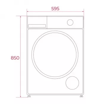 TEKA WM 20841 W PL lavadora de carga frontal, 8 kg, 1200 rpm, blanca