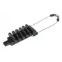 TELCOLINE I-37.PAT Grapa tensor de cable para cable redondo de 3–7 mm, negro