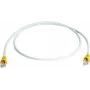 Telegärtner Cable de parcheo cruzado Cat 5e, conector macho RJ-45 a conector macho RJ-45, 5 m, gris, UTP, 100 MHz L00003A0067