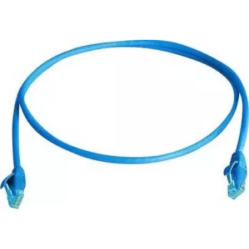 Telegärtner Cable de red Cat.5e U/UTP, 1 m, azul