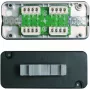 TELEGÄRTNER Módulo de conexión Cat.7 para prolongación de cable bruto, totalmente apantallado, con adaptador para par trenzado de 8 hilos J00060B0069