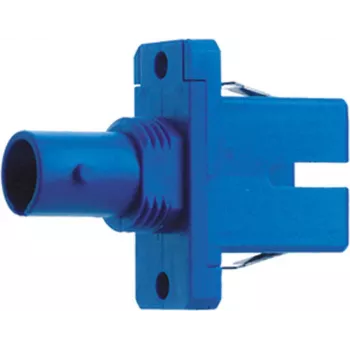 Telegärtner adaptador de fibra óptica híbrido conector hembra ST a conector hembra SC multimodo azul J08082A0000