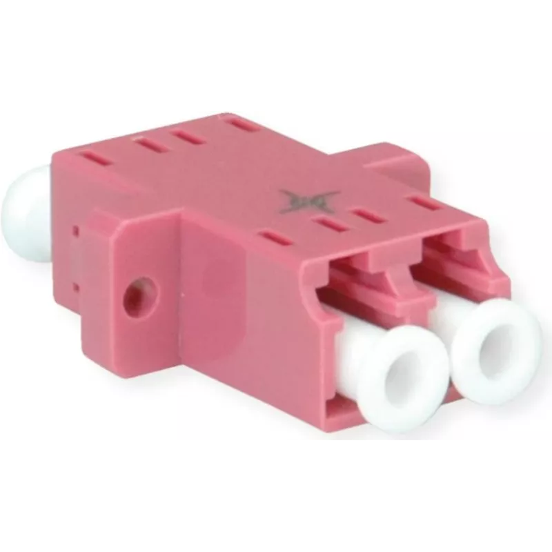 Telegärtner J08071A0052 Conector de fibra óptica LC, violeta