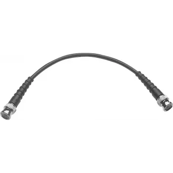 Telegärtner L00013A1459 Cable coaxial BNC macho a BNC macho RG-59 B/U 75 ohmios 5m, negro