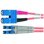 Telegärtner cable de parcheo de fibra óptica LC a SC monomodo, 2m, 9/125µm, LSZH amarillo