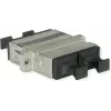 Telegärtner Acoplador de fibra óptica 2xSC-dúplex, multimodo y monomodo para instalación en paneles de conexión de fibra óptica sin equipar, distribuidores de pared - 1 ud. (J08081A0006)