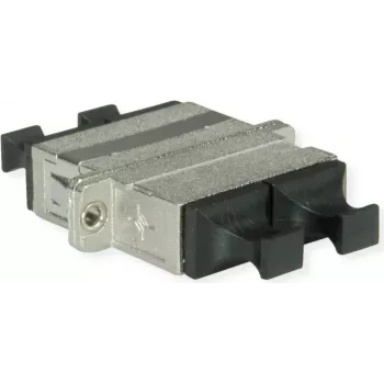 Telegärtner Acoplador de fibra óptica 2xSC-dúplex, multimodo y monomodo para instalación en paneles de conexión de fibra óptica sin equipar, distribuidores de pared - 1 ud. (J08081A0006)