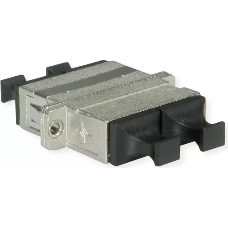 Telegärtner Acoplador de fibra óptica 2xSC-dúplex, multimodo y monomodo para instalación en paneles de conexión de fibra óptica sin equipar, distribuidores de pared - 1 ud. (J08081A0006)