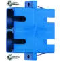 Telegärtner Acoplador de fibra óptica 2xSC-dúplex, multimodo y monomodo para instalación en paneles de conexión de fibra óptica sin equipar, distribuidores de pared - 1 ud. (J08081A0006)