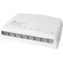 Telegärtner Mini distribuidor MPD8 AMJ/UMJ TH35/AP - Caja de distribución de superficie - blanco alpino - 8 puertos (H02000A0103)