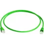 Telegärtner MP8 FS 600 Cable de conexión Cat.7 S/FTP, conector RJ-45 macho a conector RJ-45 macho, 25 m, verde L00006A0039