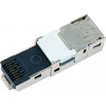 Telegärtner STX V1 conector hembra RJ45 Cat.6, recto, 8P8C, apantallado, IDC sin herramientas, J80026A0004