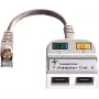 TELEGÄRTNER Adaptador en T Cat5e a 100Base-T/ISDN divisor RJ45 (J00029A0013)