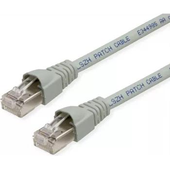 TELEGÄRTNER TEGA L00003A0062 cable de parcheo Cat.6A IEC MP8 FS 500 LSZH, 3,5 m, gris