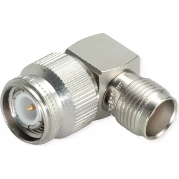 Telegärtner adaptador conector macho TNC a conector hembra TNC, 50 ohmios, recto, níquel/oro, DC-11 GHz