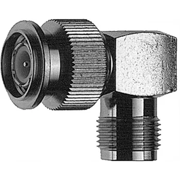 Telegärtner adaptador conector macho TNC a conector hembra TNC, 50 ohmios, recto, níquel/oro, DC-11 GHz