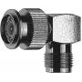 Telegärtner adaptador conector macho TNC a conector hembra TNC, 50 ohmios, recto, níquel/oro, DC-11 GHz