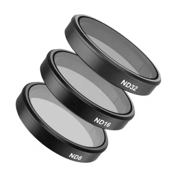 TELESIN Set de filtros CPL, ND8/16/32 para DJI Action 5 Pro / 4 / 3