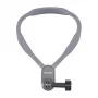 TELESIN banda para el cuello para cámaras de acción y smartphones - cierre magnético rápido, diseño ergonómico, negro