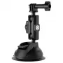 TELESIN soporte universal de ventosa con soporte para móvil y soporte para cámara de acción TE-SUC-012