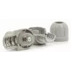 Televes 4130 conector acodado IEC macho para cable de antena de TV
