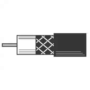 Televes EK1672plus-T Cable coaxial de exterior 500 m bobina 75 ohmios
