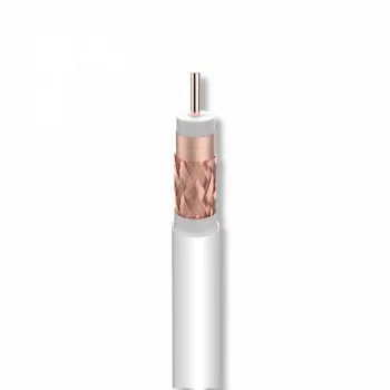 Cable coaxial Televes T-100plus 1m PVC clase Eca 75 ohmios