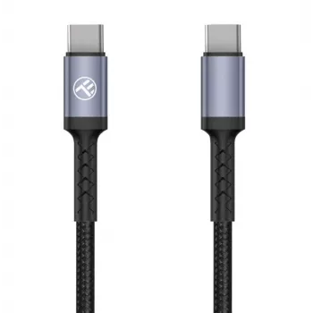 Tellur Cable Type-C a Type-C 3A 60W 1m Negro
