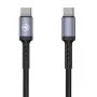Tellur Cable Type-C a Type-C 3A 60W 1m Negro