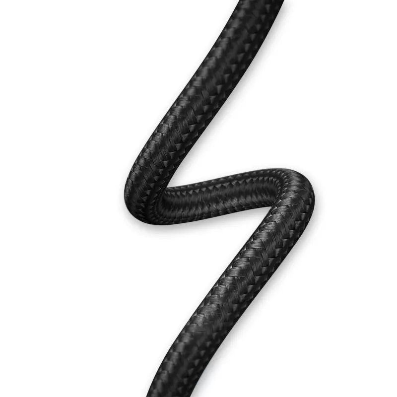 Tellur Cable Type-C a Type-C 3A PD60W 2m nailon Negro