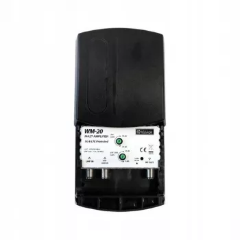 Amplificador de mástil UHF VHF Telmor WM-20