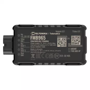 Teltonika FMB9653E8T01 rastreador GPS/GSM para coche con batería de 1200mAh