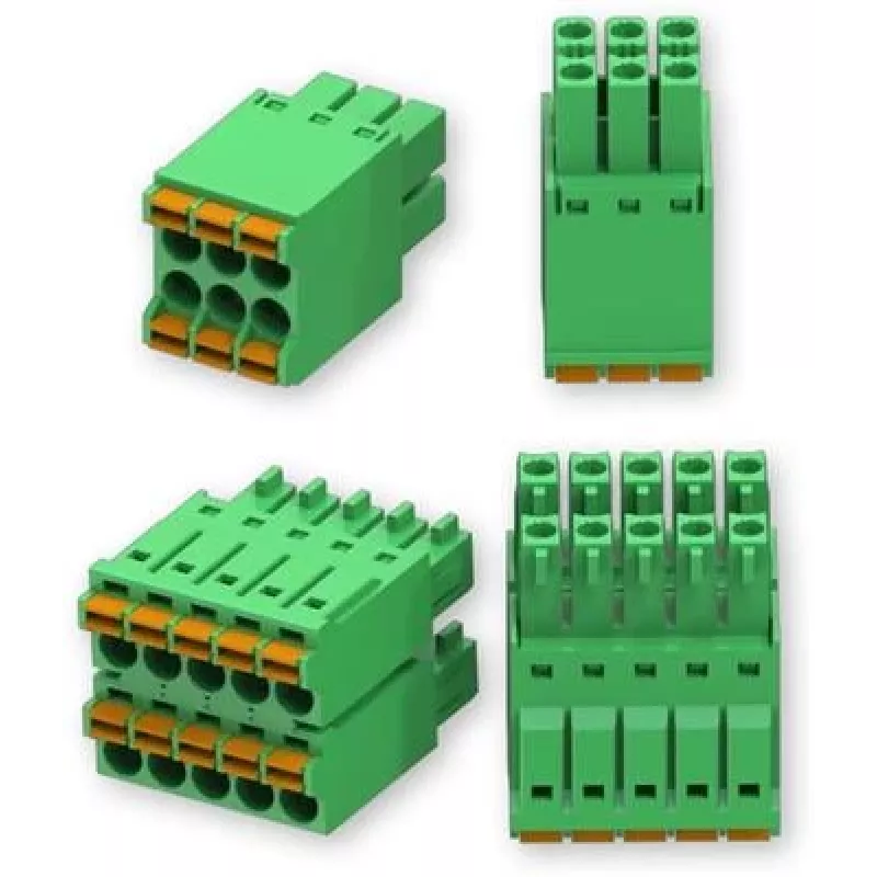 Teltonika PR5MEC15 Set de conectores, 2x5 pines, 2x3 pines, 300V