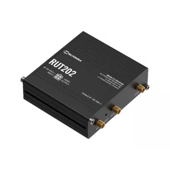 Teltonika RUT202 - router inalámbrico 4G LTE, Wi-Fi 4, 2x Ethernet, DIN Rail