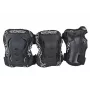 TEMPISH FID 3 Set de protectores para rodillas, codos y muñecas - Negro, talla XL