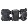 Tempish FID 3 Set de protección - rodillas, codos y muñequeras - negro, talla L (6 piezas)
