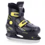 Tempish FUR EXPANZE PLUS Patines de hockey sobre hielo ajustables para niños, EU 29-32, Negro/Gris