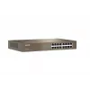 Tenda Switch Gigabit Ethernet de 16 puertos No gestionado Azul