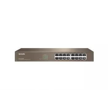 Tenda Switch Gigabit Ethernet de 16 puertos No gestionado Azul