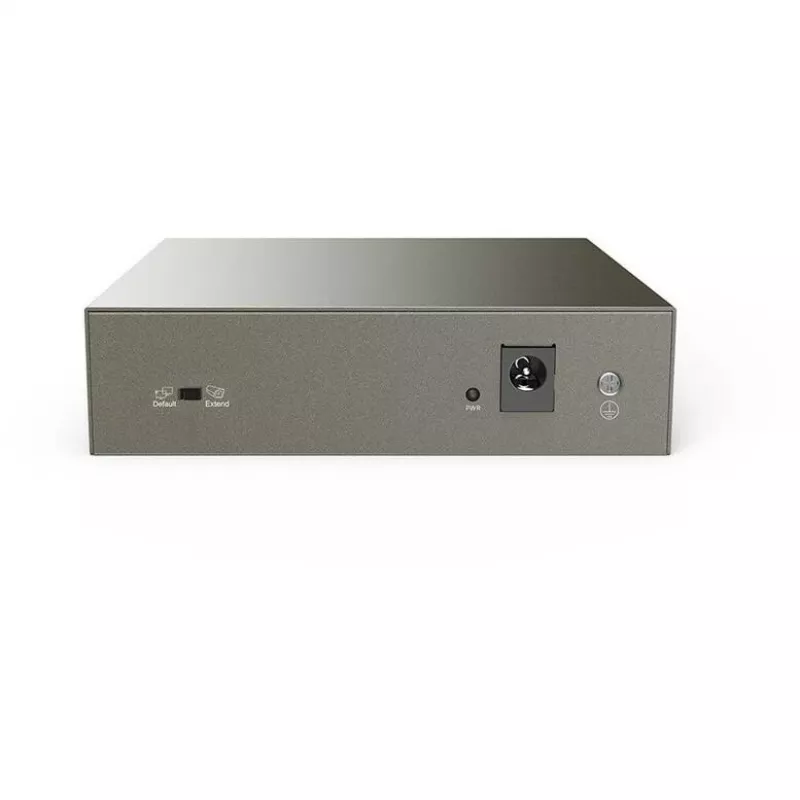 Tenda TEF1106P-4-63W Switch PoE+, 6 puertos Fast Ethernet, 4 puertos PoE+, presupuesto 63W, sobremesa sin ventilador