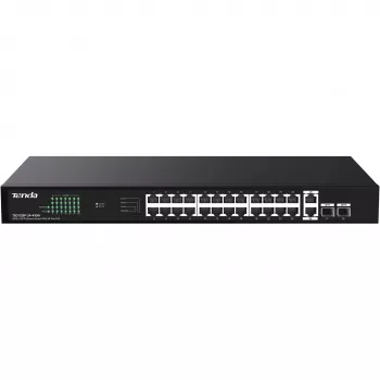 Tenda TEG1128P-24-410W Switch PoE+ no gestionado 26x1GbE 2xSFP 410W
