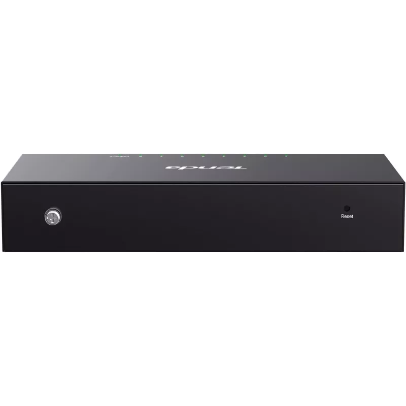 Tenda TEG2208D Web Smart L2 Cloud Managed Switch, 8x 10/100/1000 Mbps, metal, sin ventilador