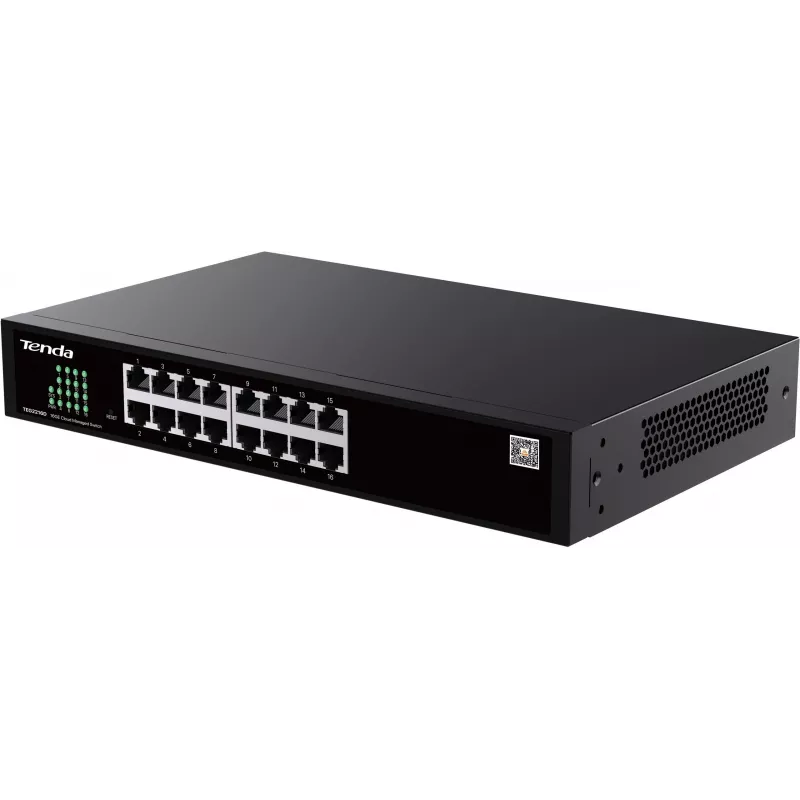 Tenda TEG2216D Switch Gigabit Ethernet de 16 puertos gestionado en la nube